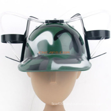 Custom Print Camouflage Drinking Beer Hat with Straw for St Patrick′s Day